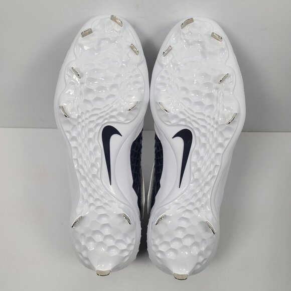 Nike Force Air Trout 6 Pro Men's Navy White Cleats AR9815-401 US Size 12.5 NWB - Picture 9 of 10